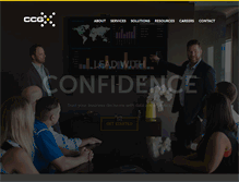 Tablet Screenshot of convergenceconsultinggroup.com